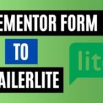 integrate elementor forms to mailerlite