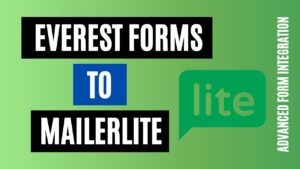 How to integrate Everest Forms to MailerLite Efficiently