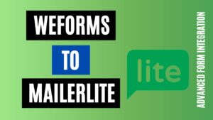 integrate weforms to mailerlite