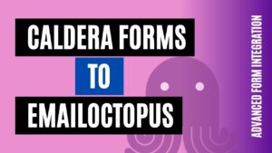 How to integrate Caldera Forms to EmailOctopus Easily