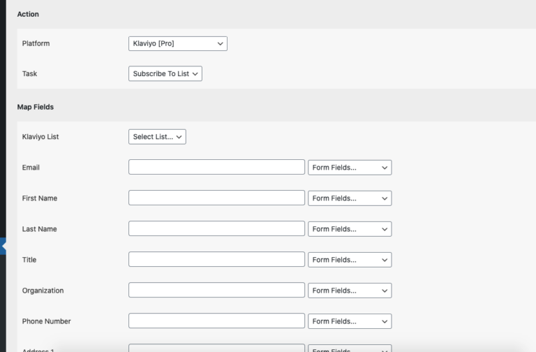 Klaviyo | Advanced Form Integration