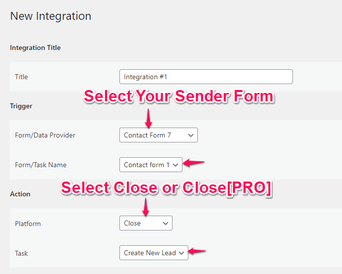 close crm integration