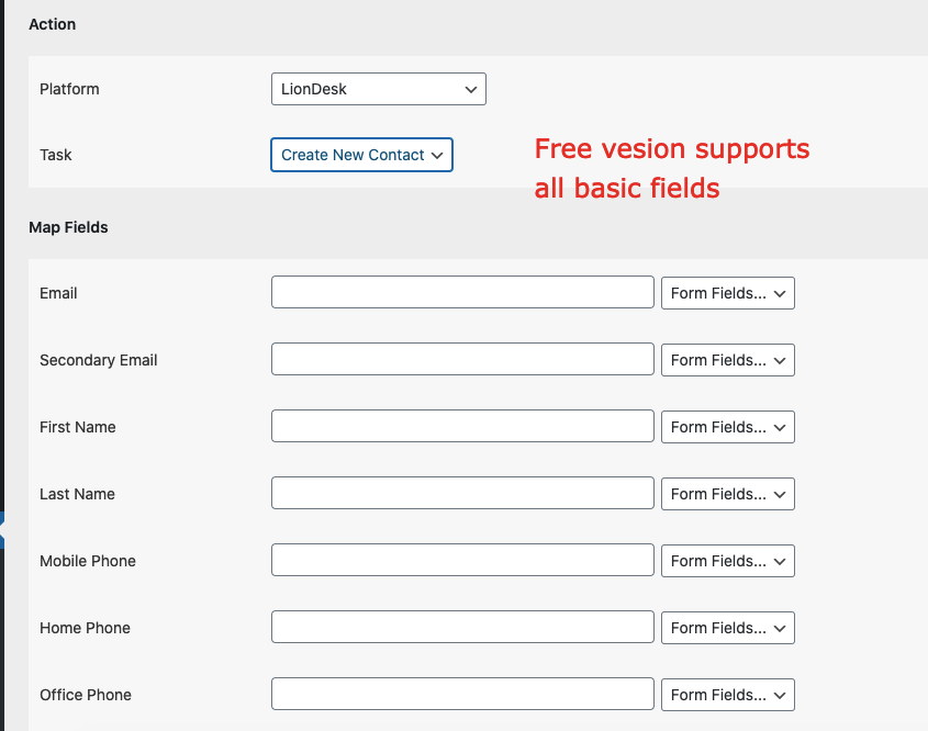 liondesk crm - afi basic